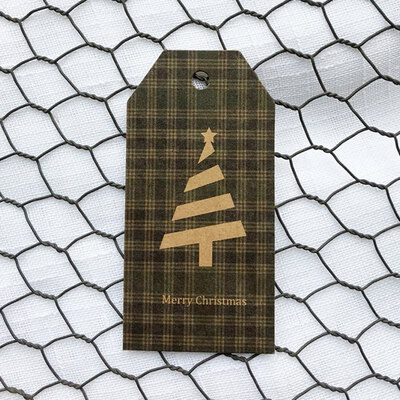 

50Pcs Craft Paper Hang Tags Christmas Gift Tags Christmas Tree Hanging Party Favor Label Tags Xmas Gift Cards