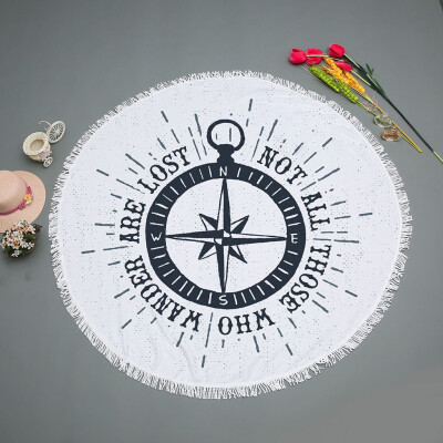 

Toponeto Disc Pattern Microfiber Digital Printing Beach Towel Yoga Mat Table Mat