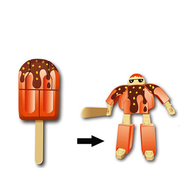 

YIWULARandom Child Deformation Simulation Popsicle Hot Boy Deformation Series Toys