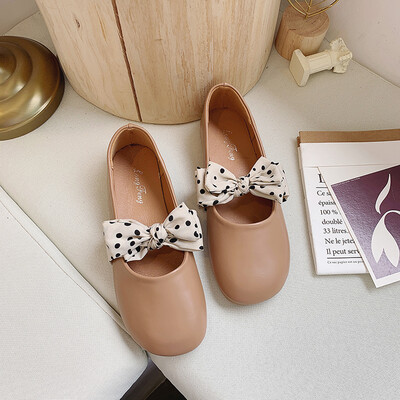 

Bean-bean shoes womens autumn shallow-mouth slip-on shoes Korean-style flat-bottomed casual single-layer shoes