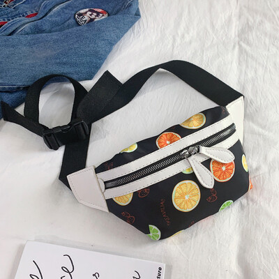 

Tailored Women 2019 New Casual Sports Pockets Personality Printing Messenger Chest Bag