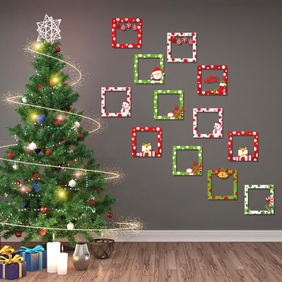 

〖Follure〗Christmas Wall Stickers Home Decor Stickers Cute Christmas Window Stickers