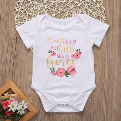 

Newborn Infant Baby Girl Floral Clothes Romper Bodysuit Jumpsuit Outfits Sunsuit