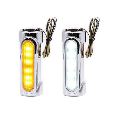 

Motorcycle Highway Bar Switchback Driving Lights DRL Turnsignal