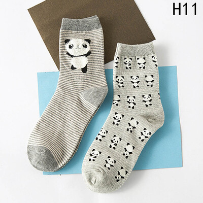 

New Cartoon Women Thick Cute Funny Happy Christmas Art High Quality Socks