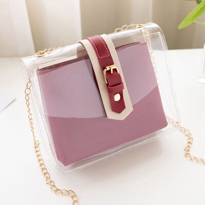 

Tailored Fashion Lady Shoulders Jelly Package Handbag Purse Mobile Phone Messenger Bag