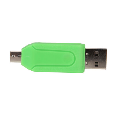 

2 in 1 USB OTG Card Reader Universal Micro USB OTG TFSD Card Reader Phone