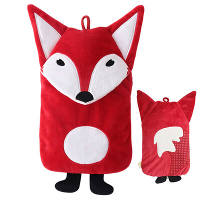 

HUGO FROSCH warm frog Germany imported hot water bottle stereo cartoon coat stay cute fox red 08L 0094