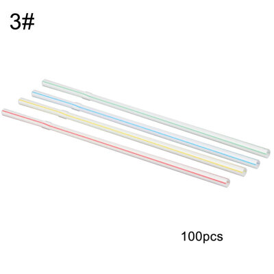 

100PcsSet Disposable Flexible Bend Pipe Straw Sucker Milk Coke Drink Supplies