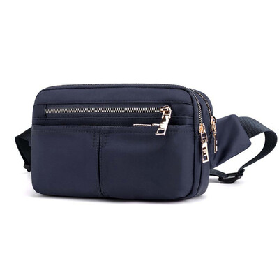 

Tailored Fashion Lady Solid Color Nylon Waterproof Wild Shoulder Bag Messenger Bag Pocket