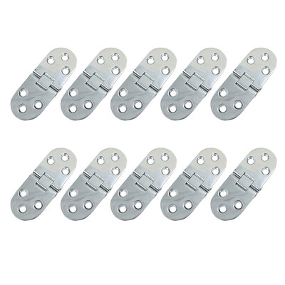 

Gobestart Zinc Alloy Sewing Machine Table Folding Flip Top Hinges with Screws Folding Flap