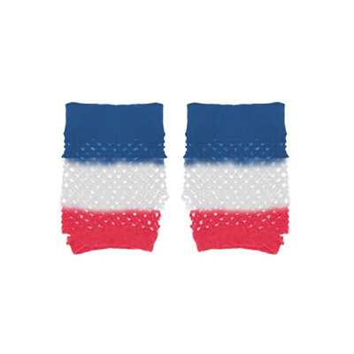 

Three-color Nylon Fishing Net Gloves for Independence Day Party Decorations Props