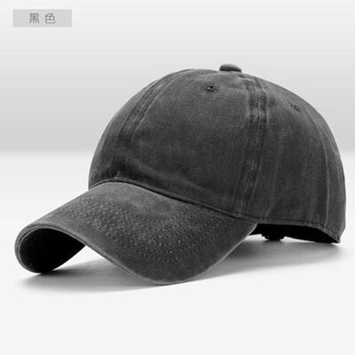 

SUNSIOM Denim Hat Baseball Cap Washed Style Plain Adjustable Blank Dad Caps Hats