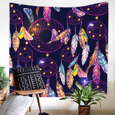 

Toponeto Colorful Print Tapestry Art Room Wall Hanging Tapestry Art Nature Home Decor