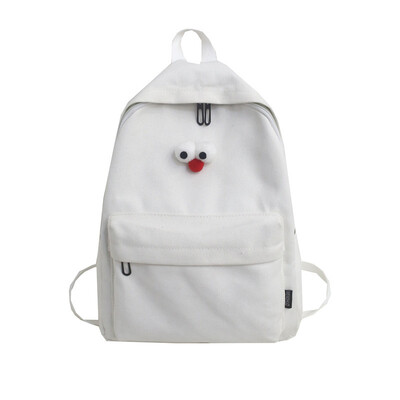 

Simple&easy-to-take double-shoulder bag womens Korean high school high school high school girls canvas day system