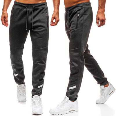 

Mens Gym Slim Fit Trousers Tracksuit Bottoms Skinny Joggers Sweat Track Pants
