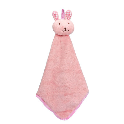 

Siaonvr Kitchen Cartoon Animal Hanging Cloth Soft Plush Dishcloths Hand Towel PK