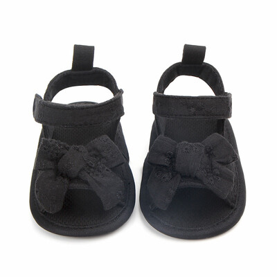 

Summer Baby Girl Cute Sandals Soft Sole Anti-slip Bow-knot Crib Shoes First Walkers Walking Shoes