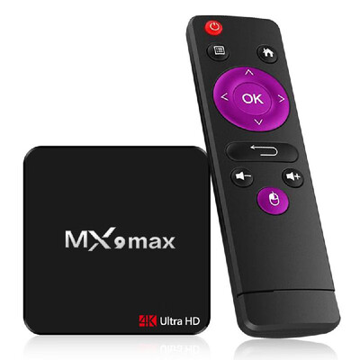 

MX9 max Smart Android 81 TV Box RK3328 Quad Core 4K VP9 H265 HDR10 USB30 2GB 16GB Mini PC WiFi LAN HD Media Player US Plug