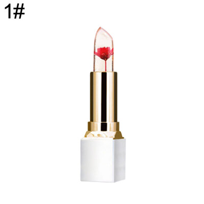 

Clear Temperature Color Change Long-lasting Moisturizer Flower Jelly Lipstick