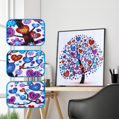

Siaonvr Special Shaped Diamond Painting DIY 5D Partial Drill Cross Stitch Kits Crystal R