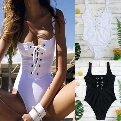 

Women One-piece Swimsuit Swimwear Push Up Monokini Bathing Suit Bikini Beachwear