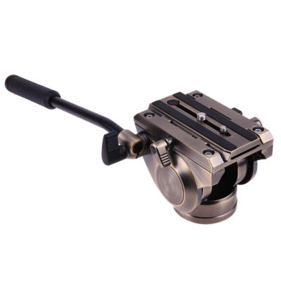 

Professional Tripod Fluid Head with Quick Release Sliding Plate for DSLR Ca