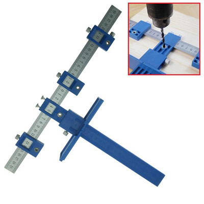 

Drill Guide Sleeve Cabinet Drawer Pull Jig Wood Drilling Dowelling Hole Locator