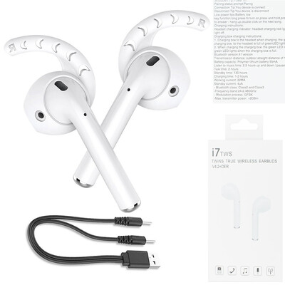 

Bluetooth Earphones Earbuds Wireless Headset TWS Double Twins Stereo Music Headphone For iPhone 6 Samsung Android Xiaomi Huawei