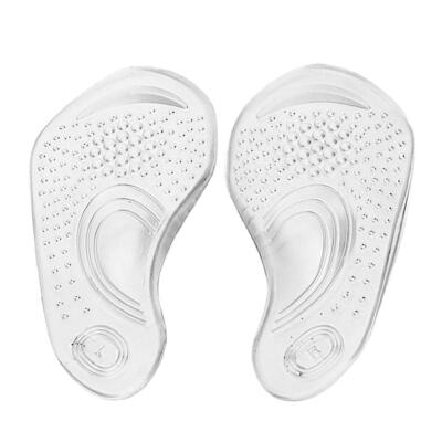 

Support Insoles Pain Relief Flat Feet Orthotic Arch Silicone Shoes Cushion