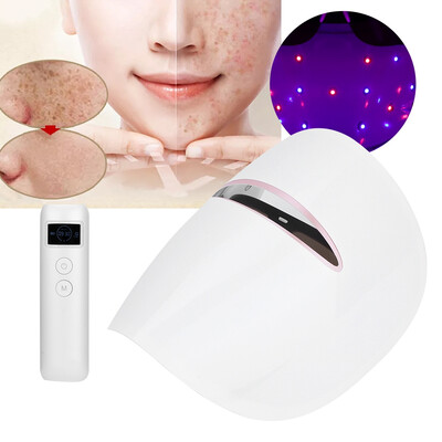 

Greensen Xpreen Red & Blue LED Light Photon Face Mask Skin Rejuvenation Acne Removal Facial Instrument
