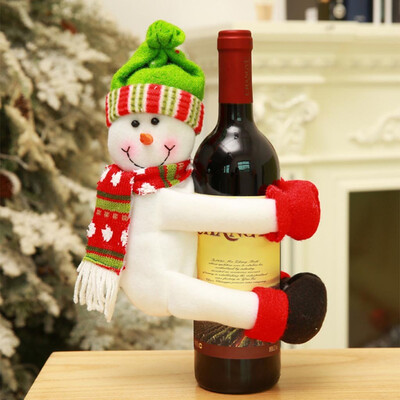 

Gobestart Santa Claus Snowman Large Bottle Set Wine Bottle Holder