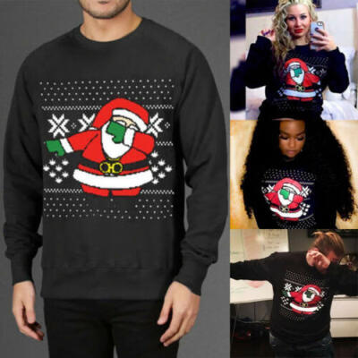 

Christmas Xmas Jumper Sweater New Mens Womens Ladies Unisex Novelty Jumpers US