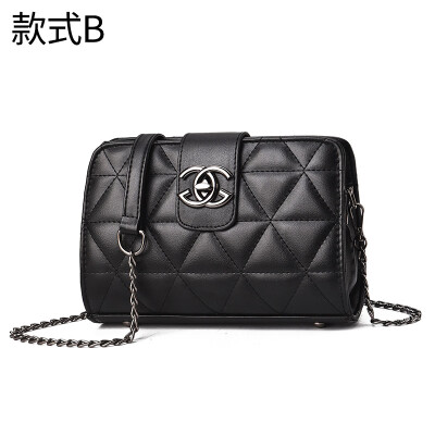 

10 pieces from the batch Korean version of the retro car sewing line foundation small square bag small fragrance simple shoulder Messenger bag