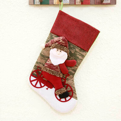 

Tailored Christmas Santa Socks Cute Ornaments Festival Party Xmas Tree Hanging Decoration
