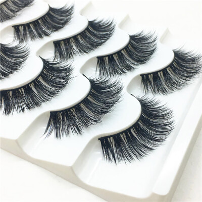 

〖Follure〗1 Box Luxury 3D False Lashes Fluffy Strip Eyelashes Long Natural Party