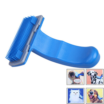 

Pet Dog Cat Fur Hair Grooming Self Quick Clean Shedding Tool Brush Comb