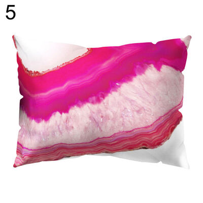 

Romantic Flower Stone Pattern Throw Pillow Case Cushion Cover Bedding Articles