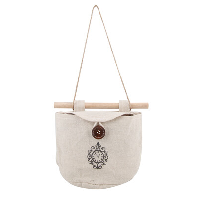 

6 Styles Wall Sundry Fabric Cotton Pocket Hanging Holder Storage Bags Rack