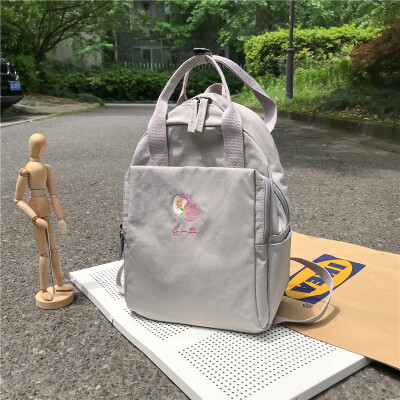 

Ins style schoolbag female Korean version of high school students ancient feeling large capacity Japanese campus computer backpack