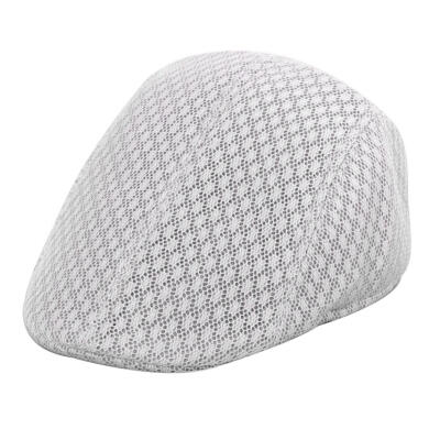 

Casual Solid Color Breathable Mesh Beret Sun Cap Man Woman Outdoor Sports Hat