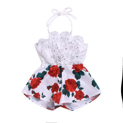 

Toddler Baby Girl Sleeveless Romper Bodysuit Jumpsuit Outfit Clothes Summer