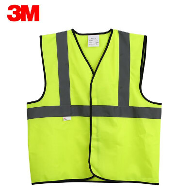 

3M V10S0 High Visibility Reflective Vest Security Working Clothes Safety Waistcoat Motorcycle Cycling Warning Day Night Use