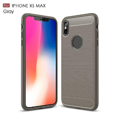 

Soft Case For IPhone Xs Max Case Carbon Fiber TPU Phone Cases For IPhone XR Xs Cover Anti-Konck