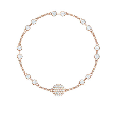 

SWAROVSKI Swarovski Plated Rose Gold Shining Classic DIY Bracelet Swa Remix Bracelet Women Fashion Jewelry Girlfriend 5543651