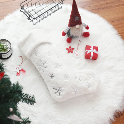 

Tailored Christmas Decorations Soft Beads Embroidered Christmas Stockings
