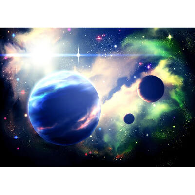 

5D DIY Full Drill Diamond Painting Fantasy Universe Cross Stitch Embroidery