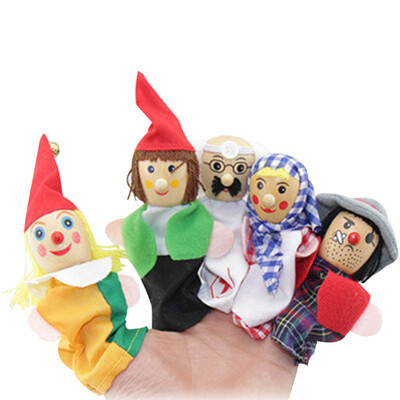 

YIWULA6Pcs Finger Even Storytelling Good Toys Hand Puppet For Babys Gift
