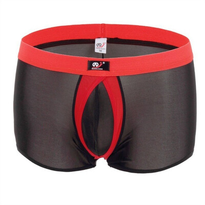 

Mens Underwear Ring Flat Pants Ultra-thin Sexy Mens Underwear Free of Freight