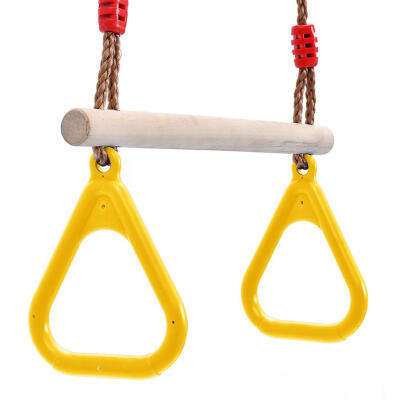 

Wooden Hand Rings Swing Toy Outdoor Gift Sports Fitness Children Supplies